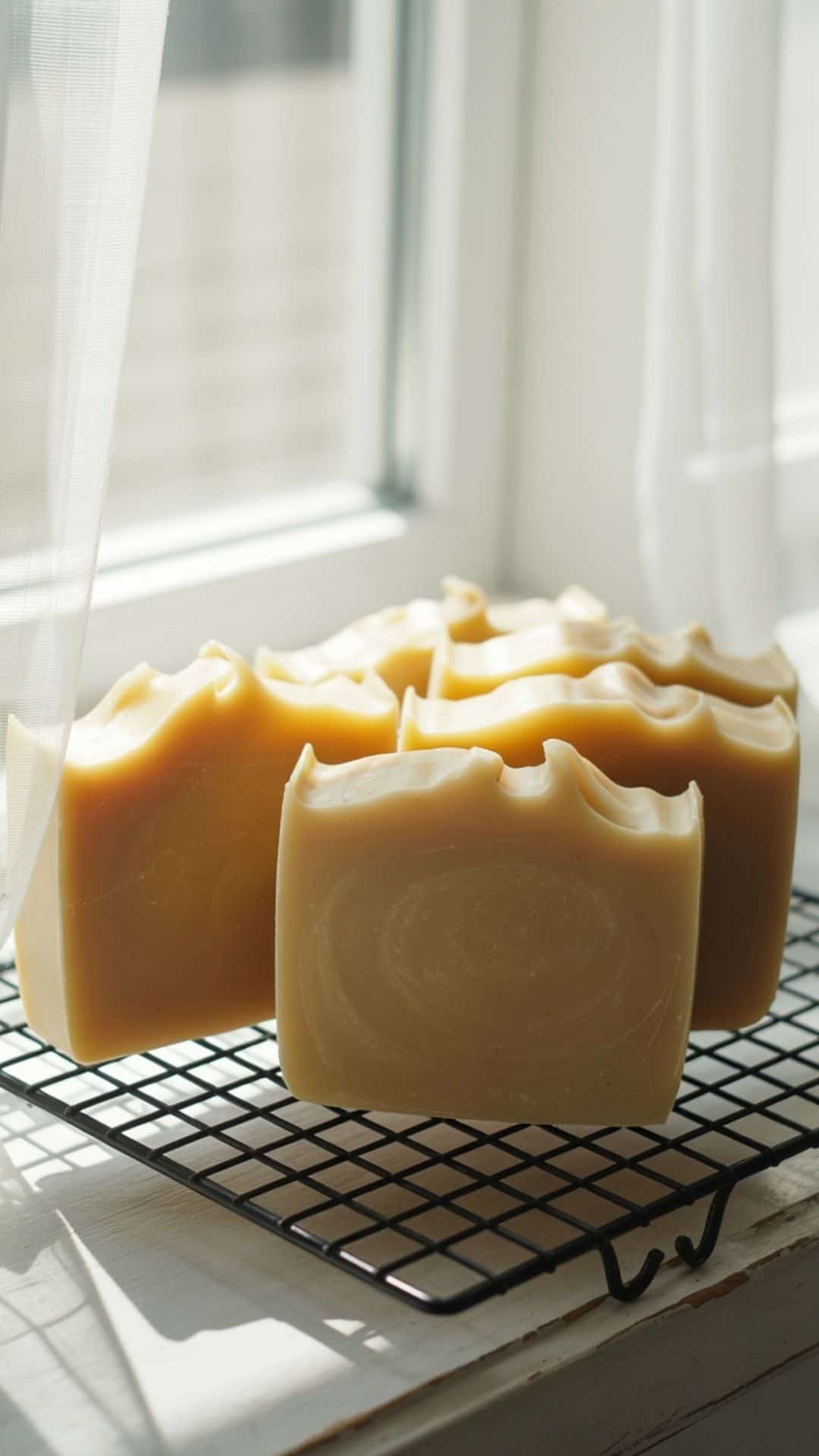 melt and pour goats milk soap