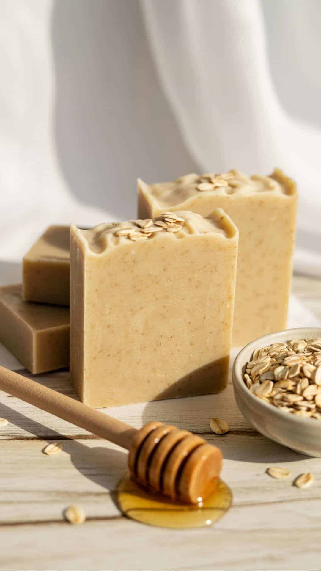melt and pour soap oatmeal and honey