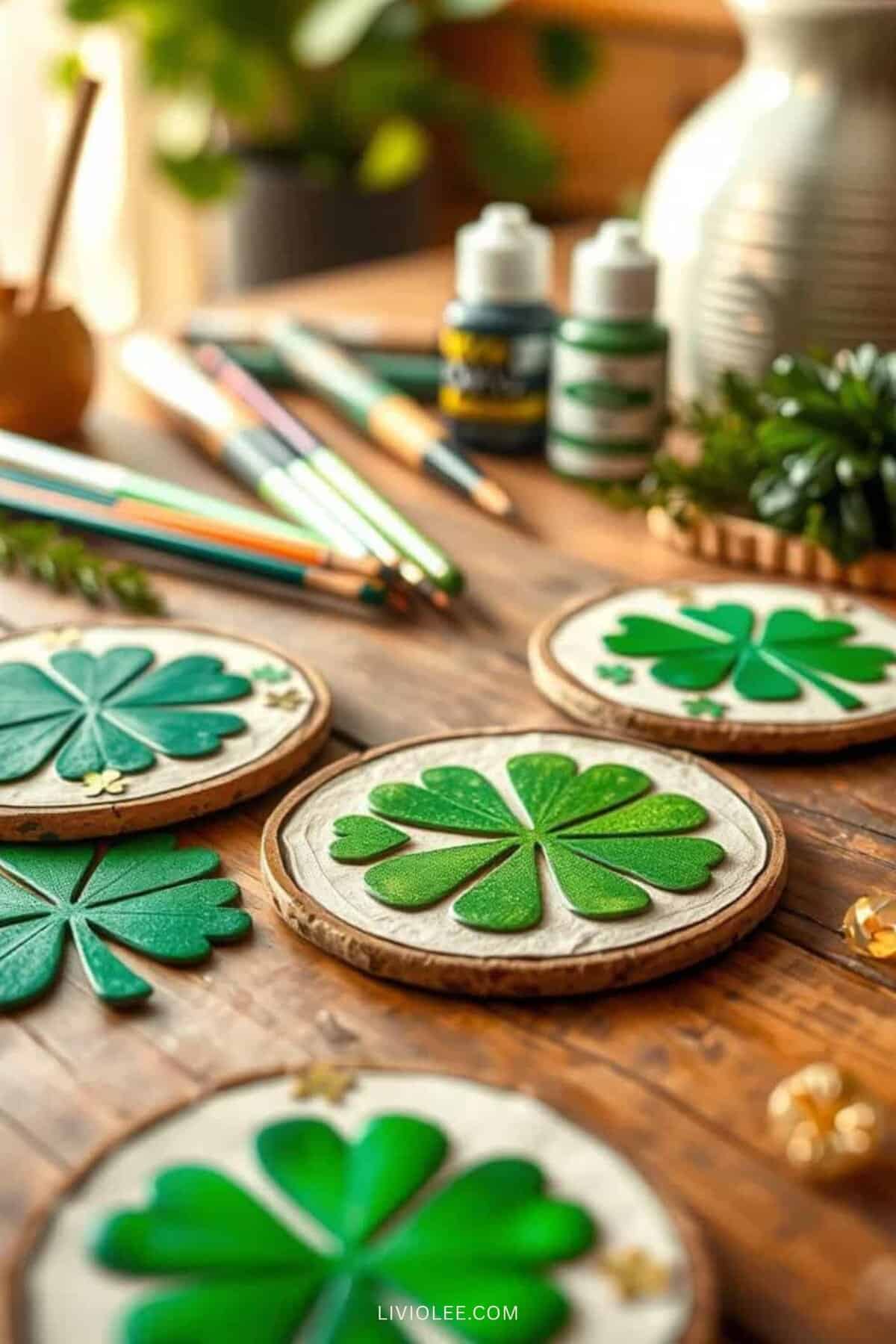 st patricks day coasters