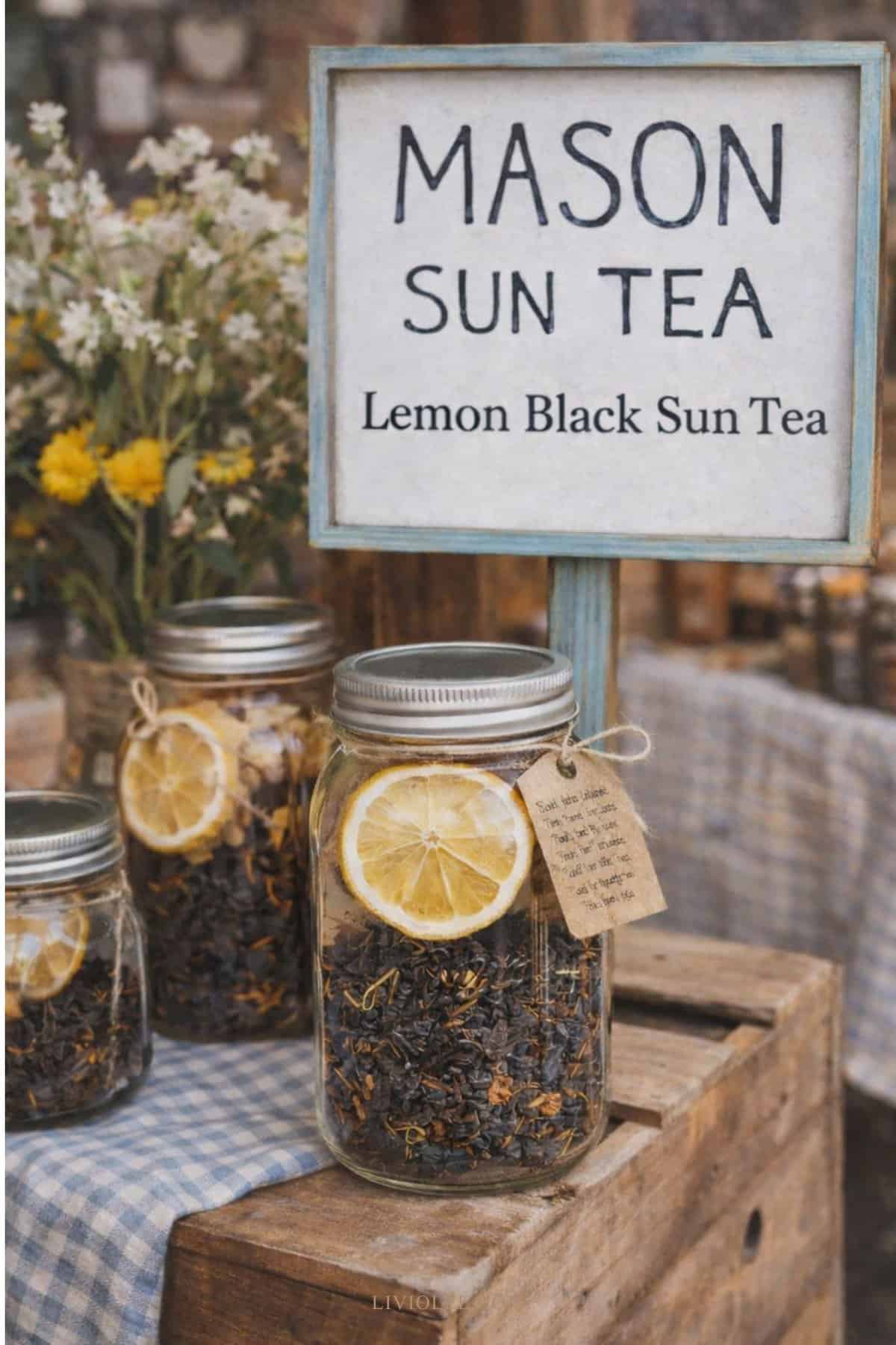 Classic Lemon Black Sun Tea Kit