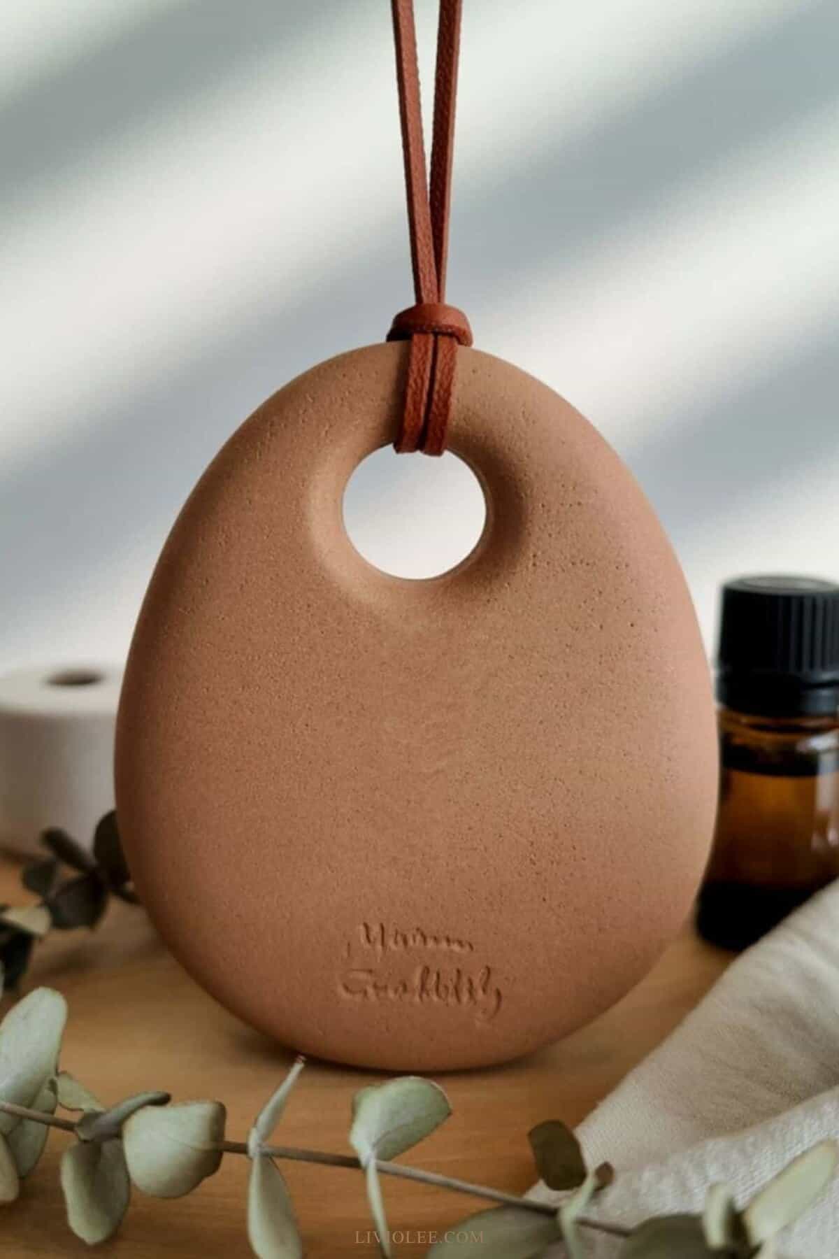 air dry oval clay armoa stones