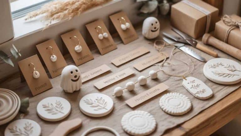 collection of various clay crafts that sell