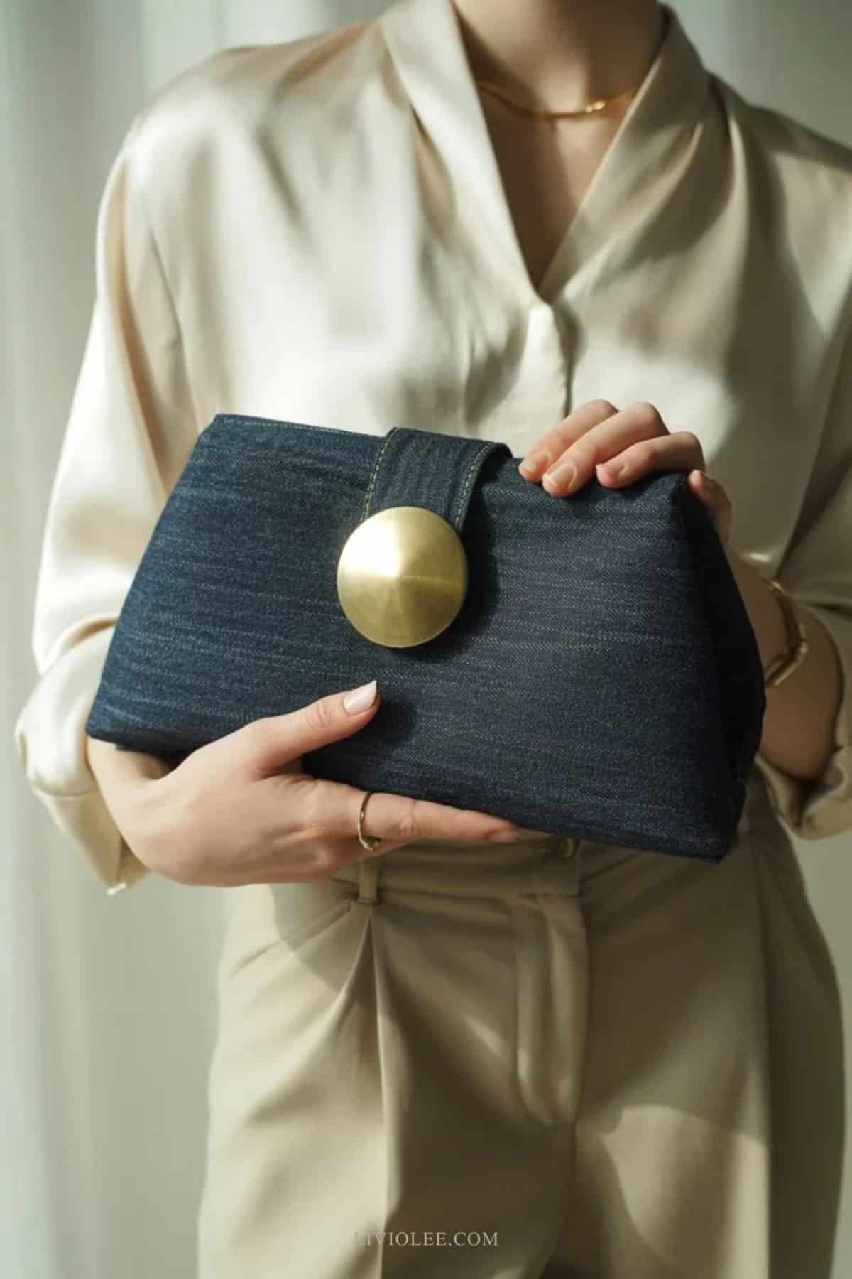 denim clutch 2