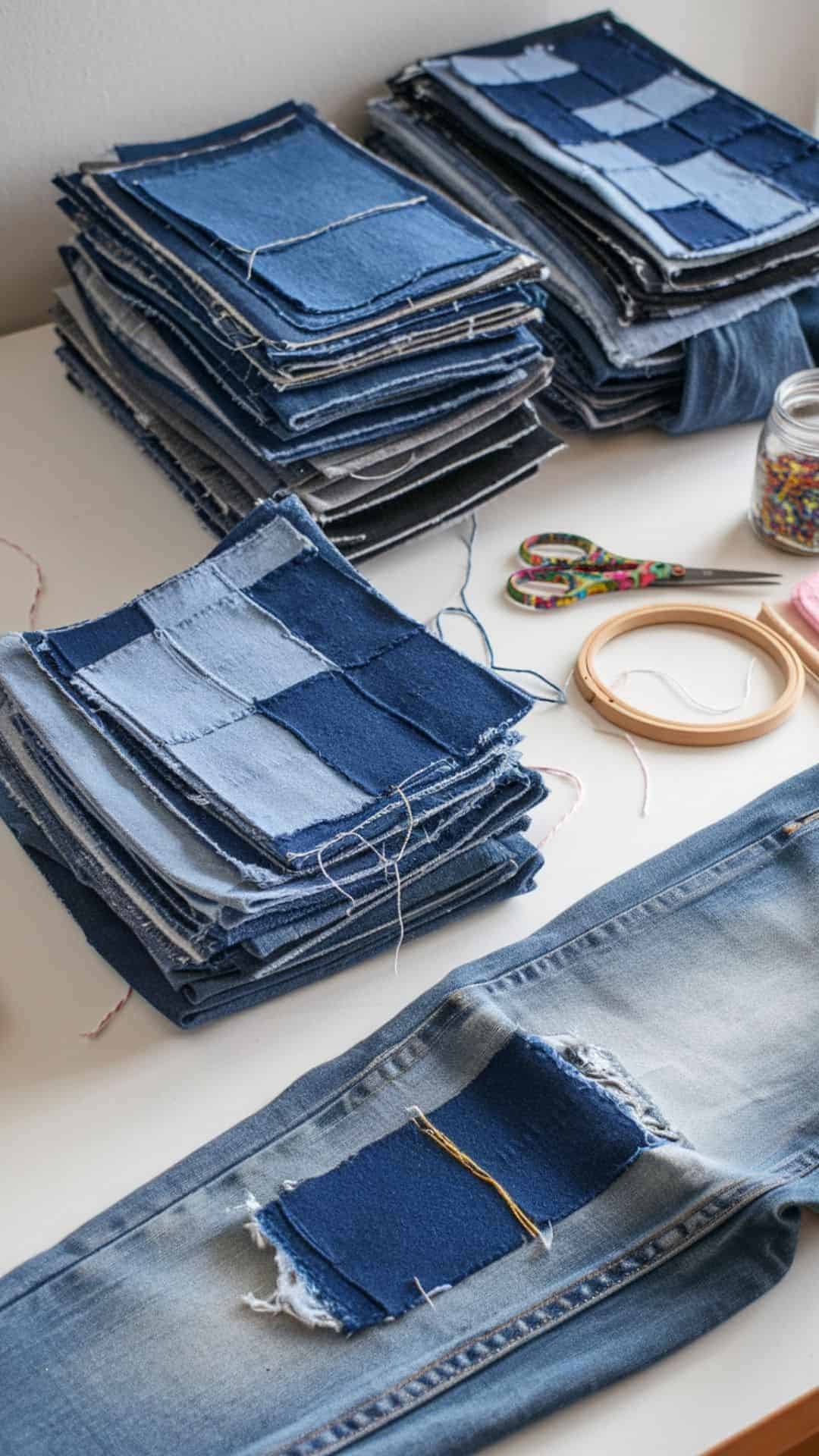 denim patch material