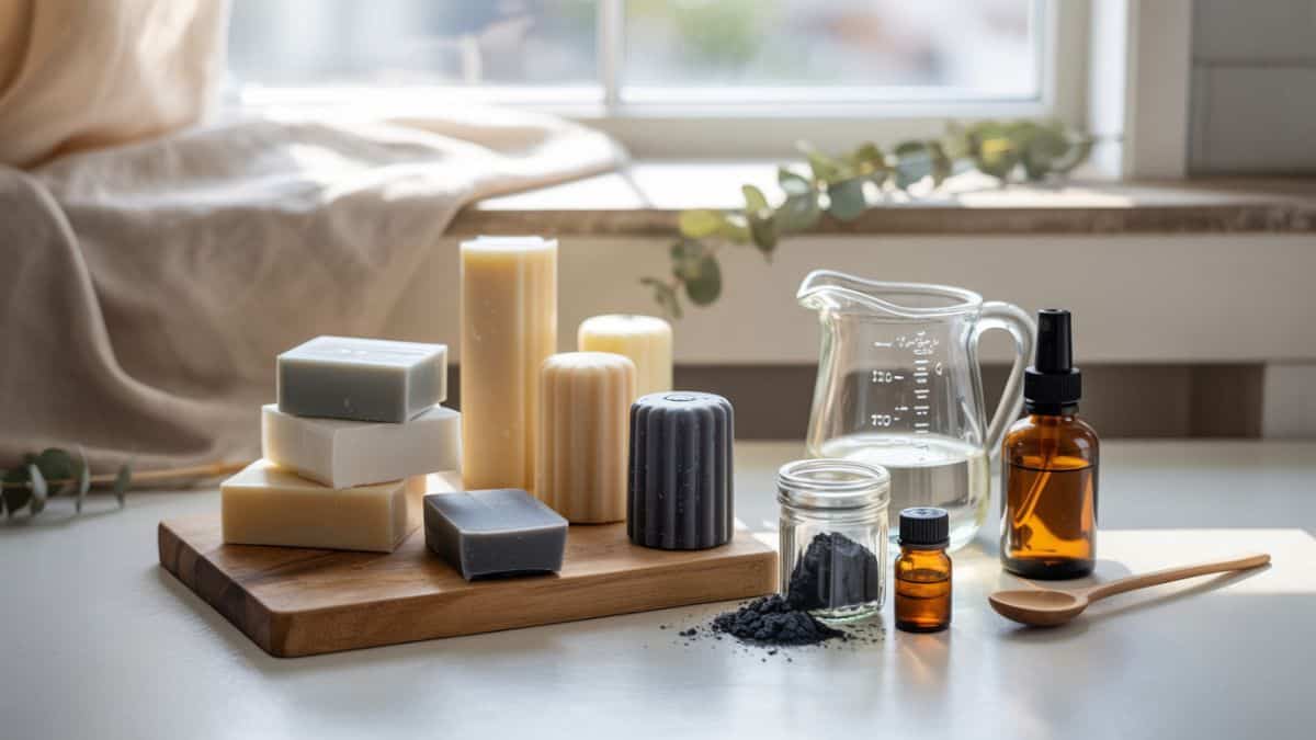 charcoal melt and pour soap ingredients