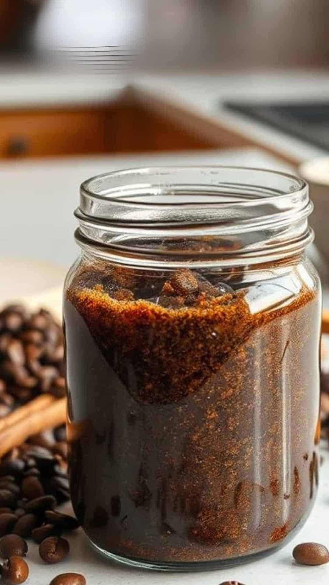 coffee sugar scrub