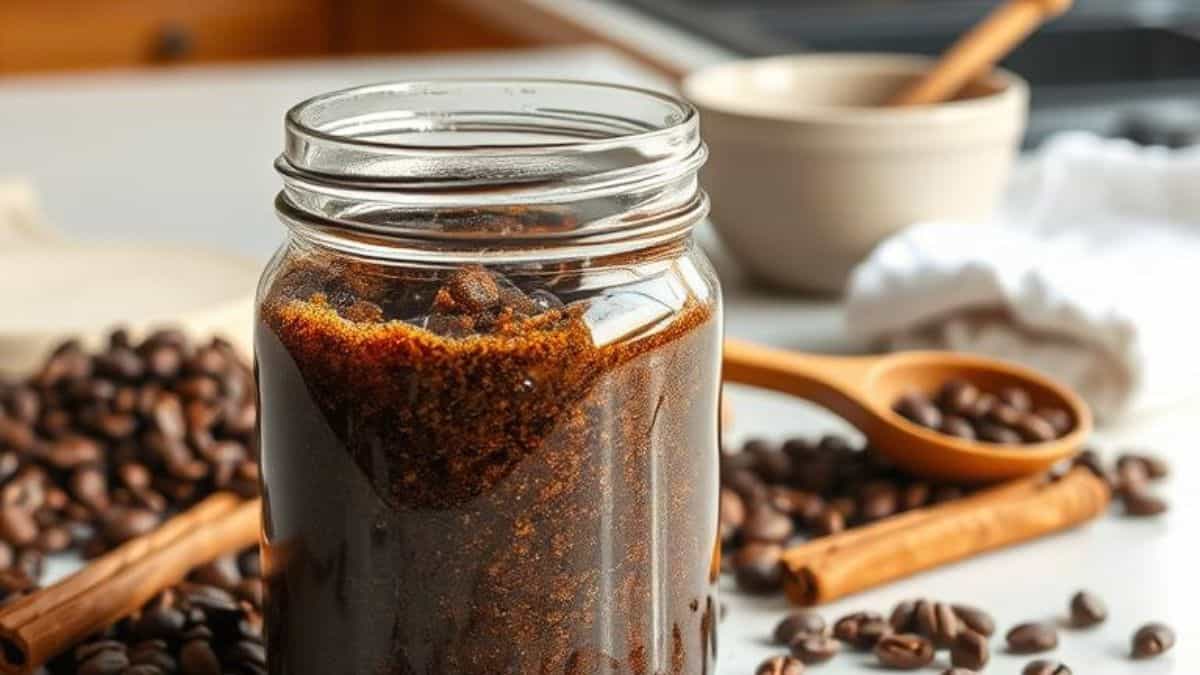 coffee sugar scrub