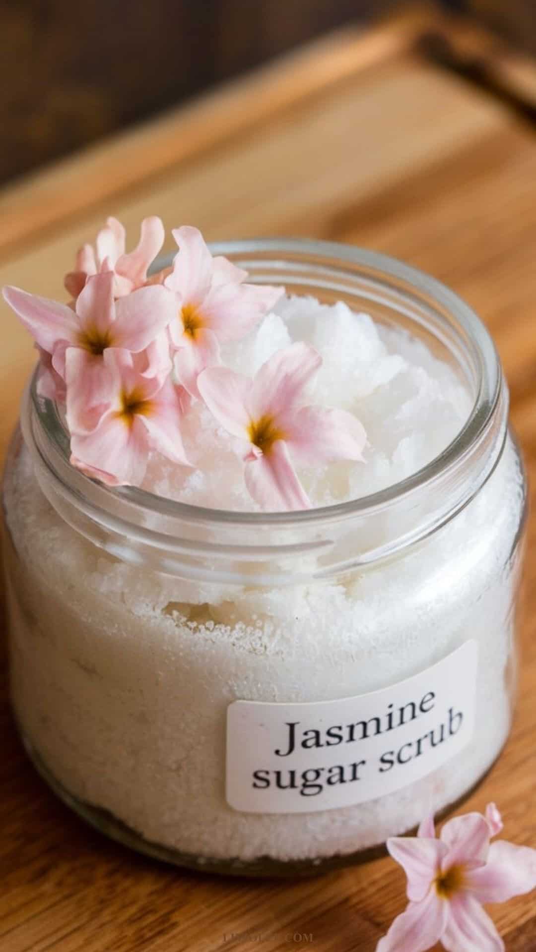 jasmine sugar scrub