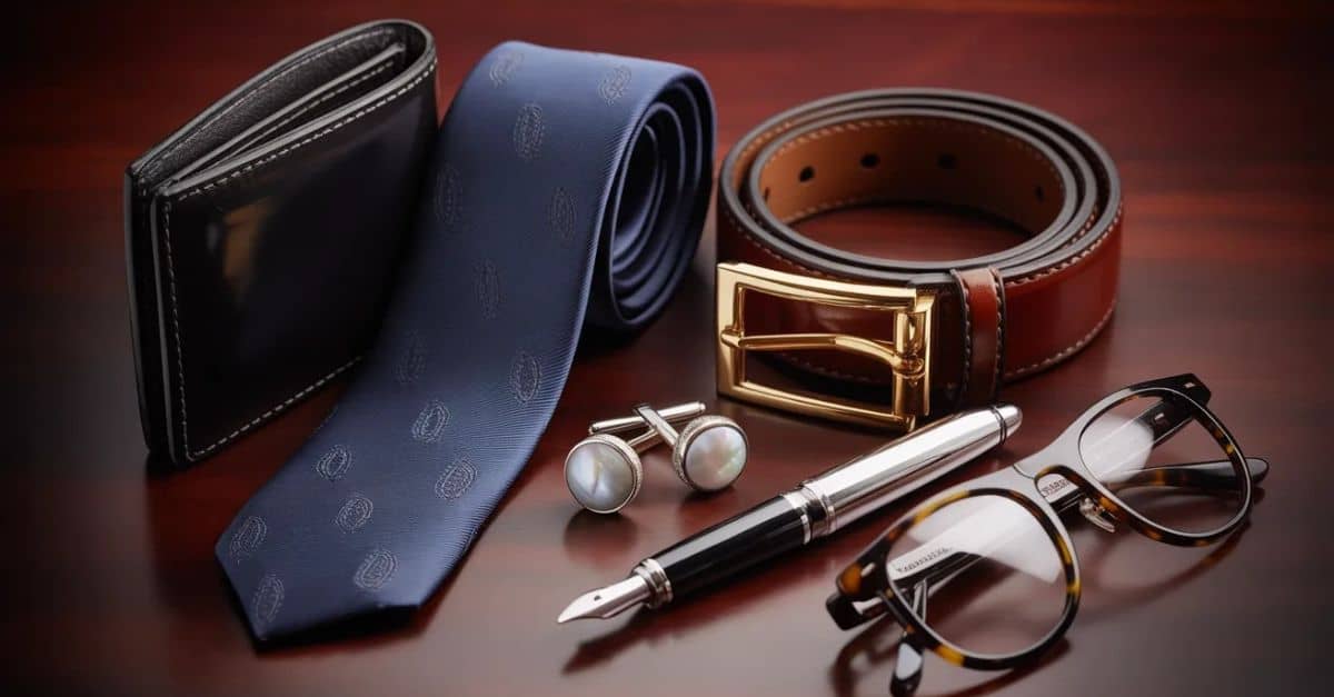 collection of luxury gifts for men