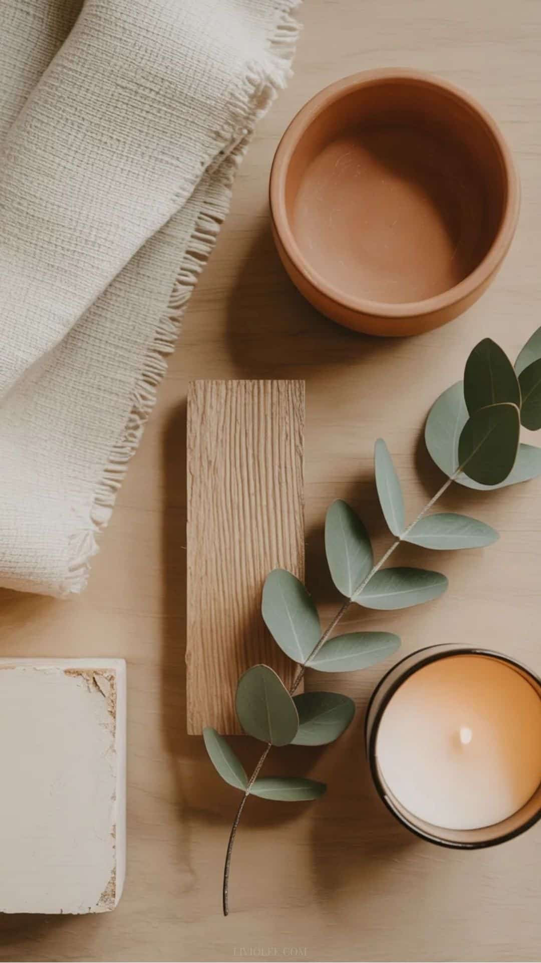 warm minimalist living room color pallet