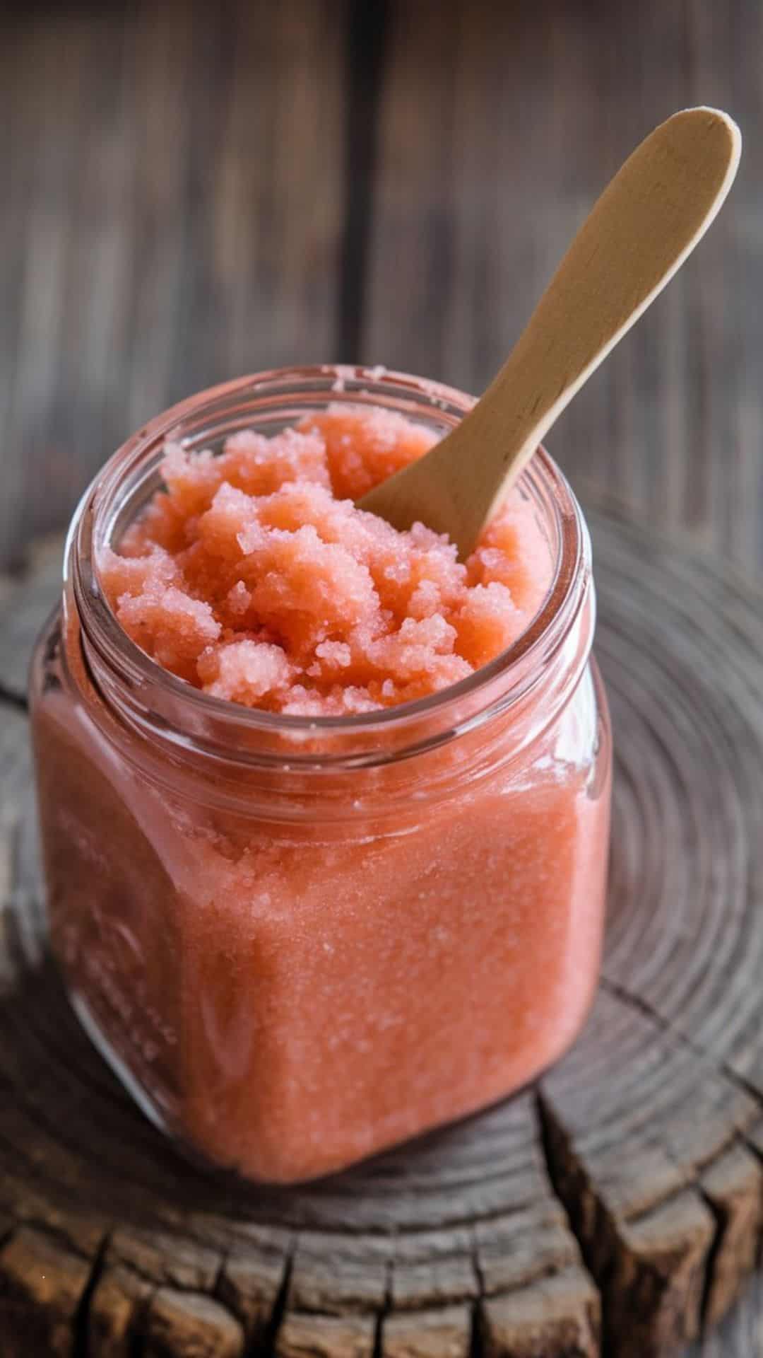 strawberry lemonade sugar scrub