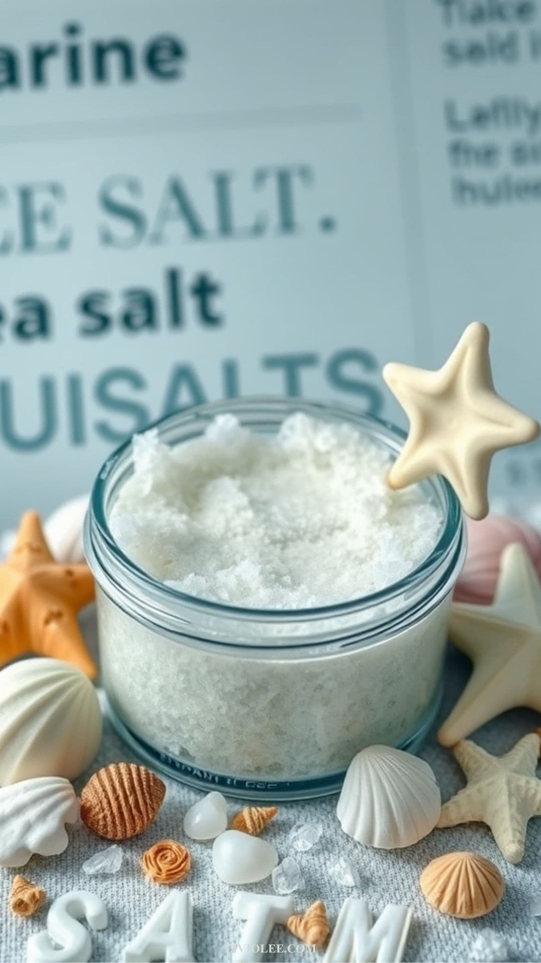 sea salt sugar scrub