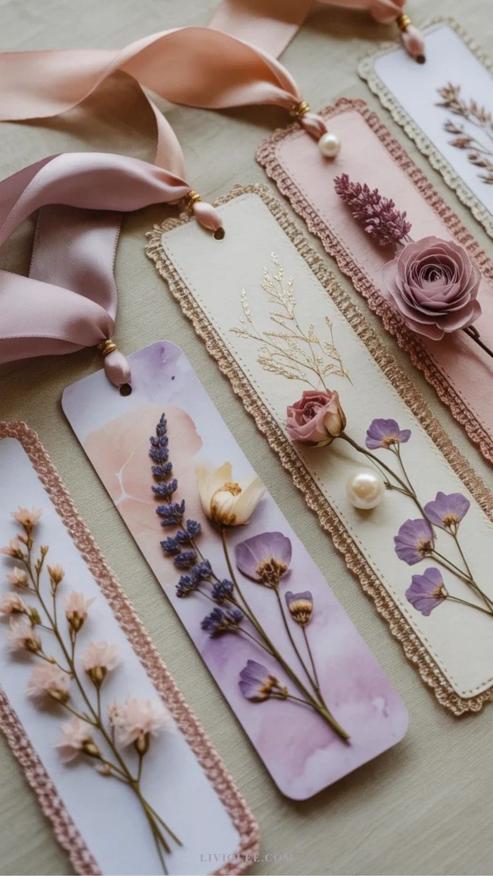 easy craft handmade bookmarks
