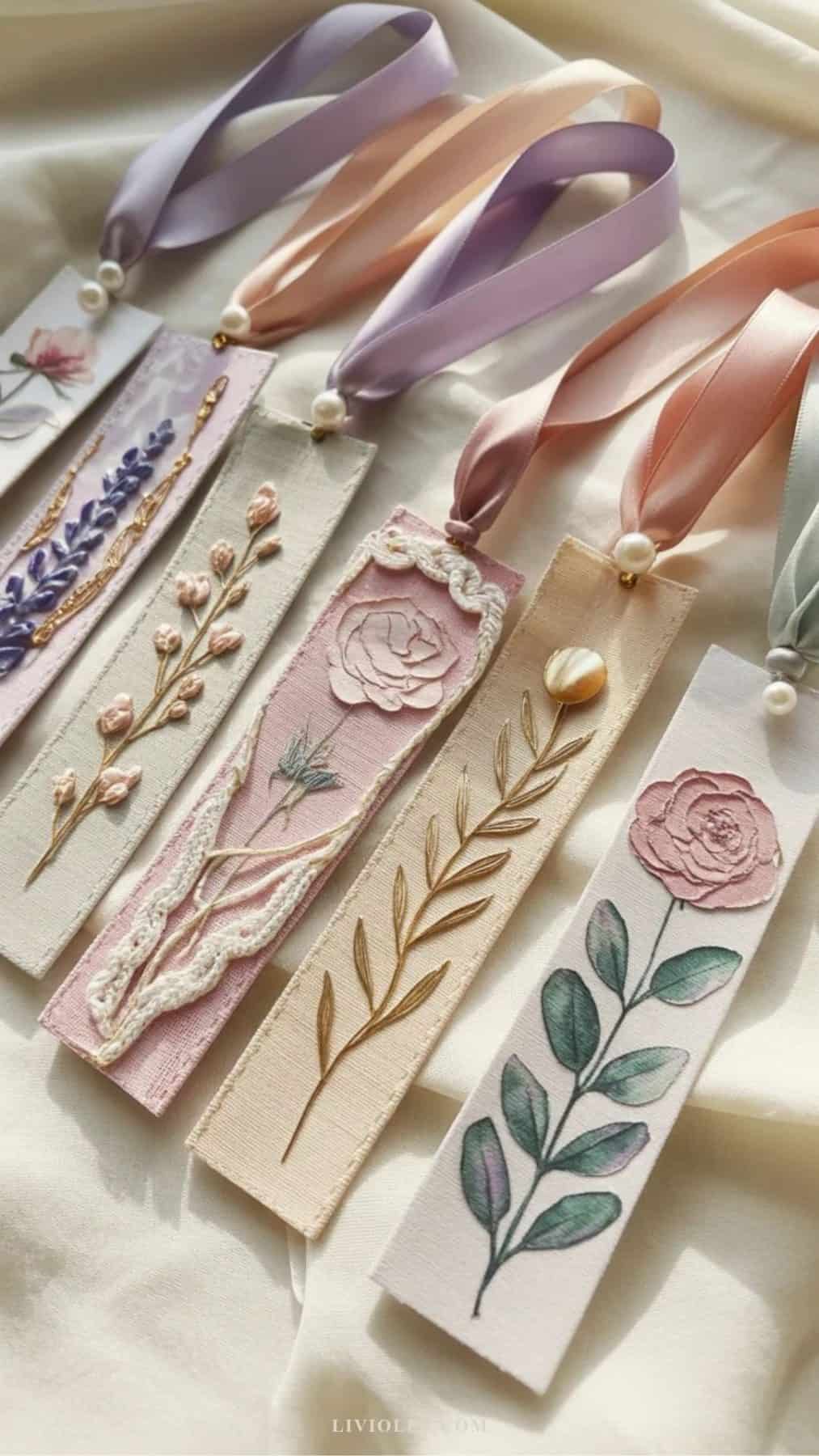 easy craft handmade bookmarks