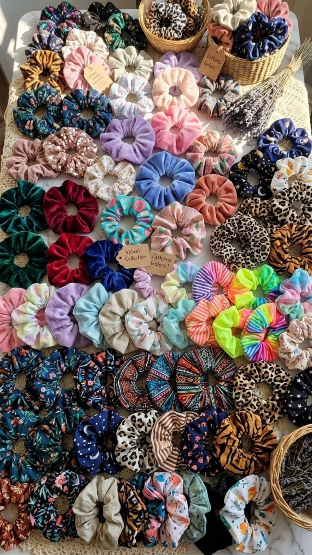 easy crafts scrunchies