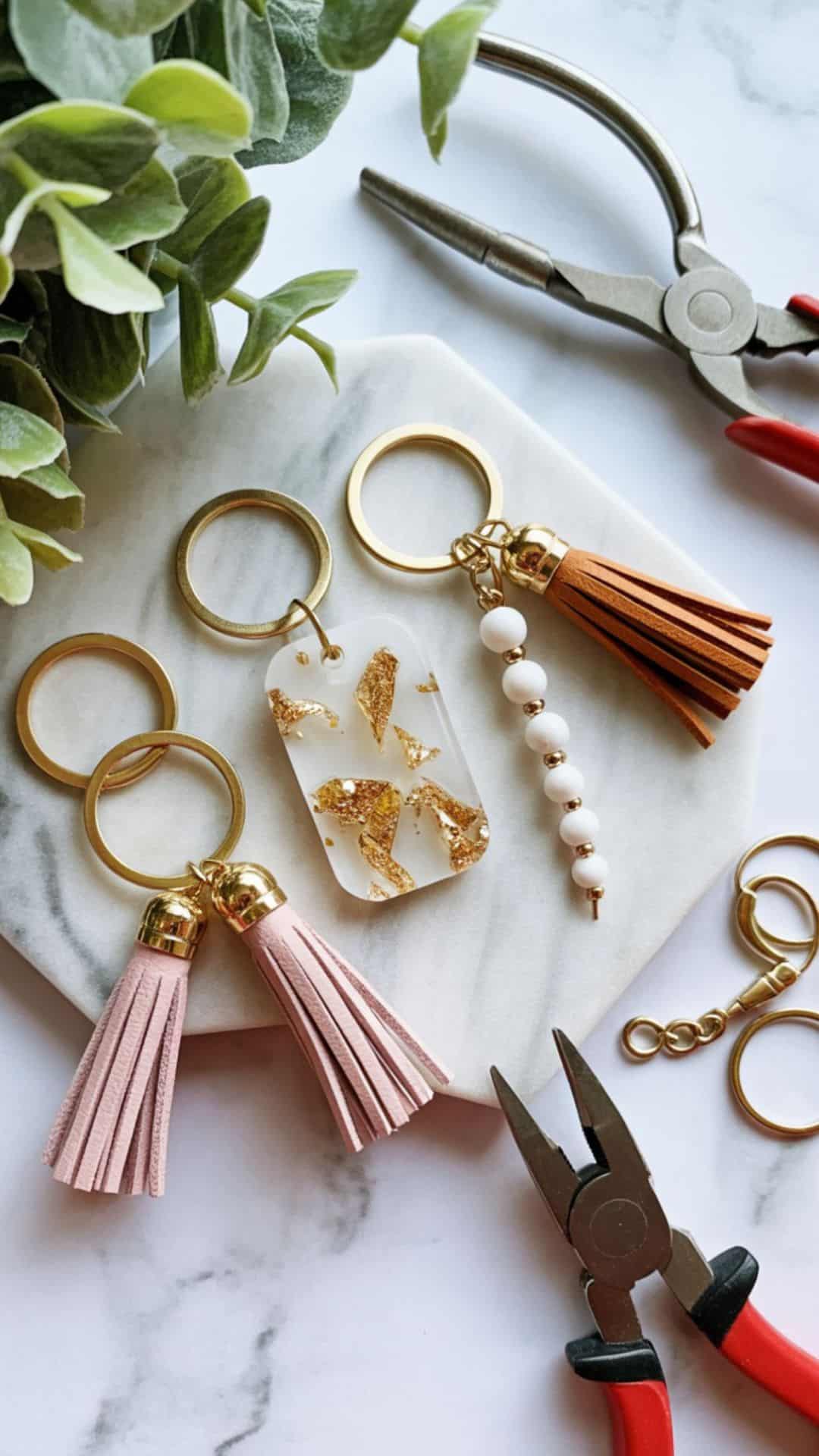 handmade keychain tools