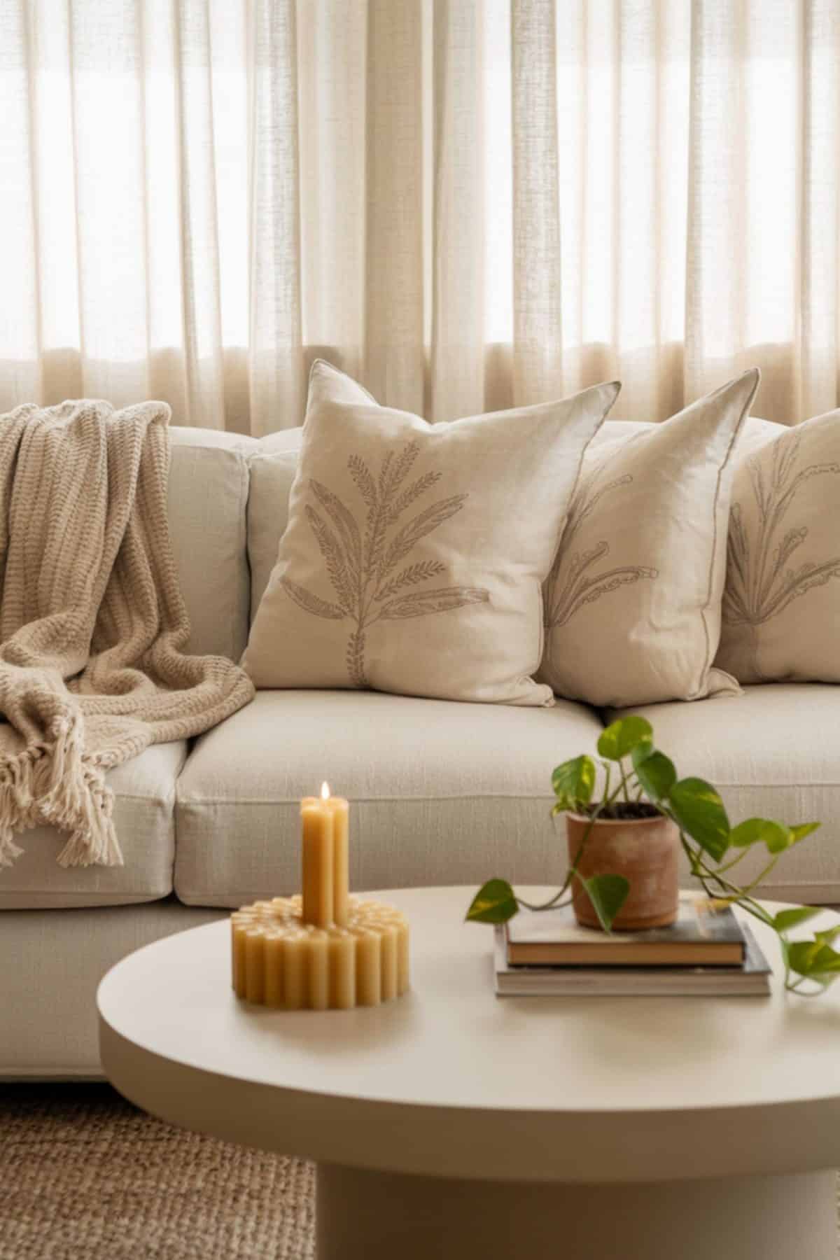 living room sofa cushions coffee table