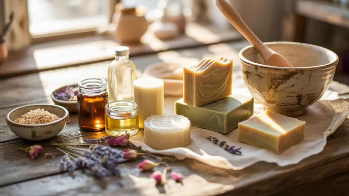 soap additives, tools and ingredients to make soap